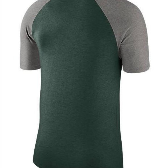 Michigan State Spartans Script Tri-Blend Raglan - Picture 2 of 2